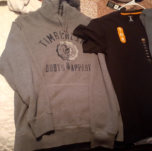 Mens timberland pro t-shirts and timberland hoodie - Picture 2 of 2